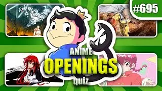 🎵 Can You Guess the Anime Opening in Just 10 Seconds?! 😱 #695
