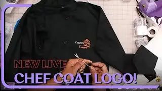Embroidery on Chef Coats and Hoodies Work With Me