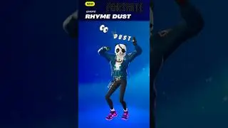 DOM DOLLA RHYME DUST - New Icon Emote #fortniteshort