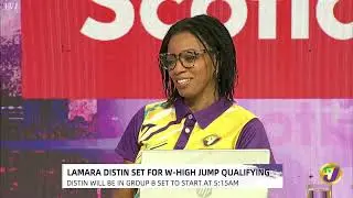 Lamara Distin Set For Women's High Jump Qualifying | TVJ Tokyo2025