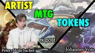 MTG &mdash; жетоны MTG от художника &mdash; Питер Морбахер, rk post, Йоханнес Фосс и другие для Magic: The Ga...