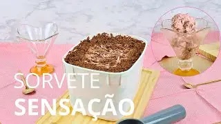 SORVETE CASEIRO IGUAL AO PROFISSIONAL 🍨 Faça Qualquer Sabor | Faça e Venda