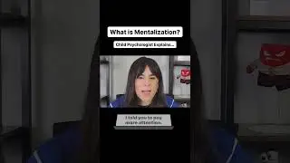 #shorts What Is Mentalization? Full video on YouTube channel. #mentalization #breakthecycle