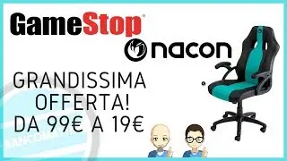 Sedia Da Gaming a 19 &euro; Grandissima Offerta Gamestop