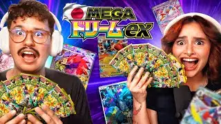 Quem tira a mais rara? Batalha de booster! (Mega Dream EX)