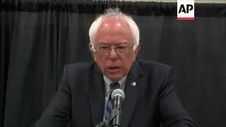 Sanders Takes Aim at Trump on Climate Change