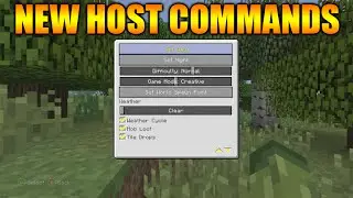 ★Minecraft Xbox 360 + PS3: TU25 Update All New Host Privileges & Commands Explained★