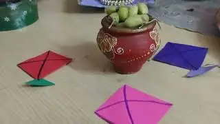 Sankranti decoration ideas || Simple decorations|| corner decoration|| festival vibes||