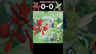SCIZOR Vs SCYTHER 🏆 Just Damage Test #scizor #Scyther #pokemonunite #ytshorts (GodLSpidey)