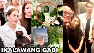 Ricky Davao WAKE IKALAWANG GABI ng BUROL ni Ricky Davao😭Jackie Lou Blanco BUMUHOS ang LUHA sa LAMAY
