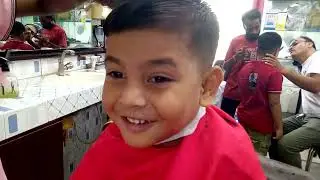 ✂️ Creative Haircut Style for Little Boy
