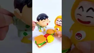 Satisfying Unboxing Experience with Shin Chan Toys Collection #shinchan #patrick #toy