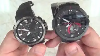 プロトレックPRW60ブラックモデル