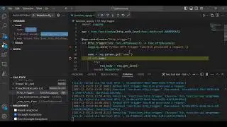 Create and Run Python Function in VSCODE