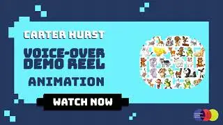 Custom Animation Voice-Over Demo Reel | Carter Hurst