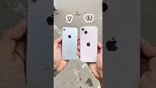 iPhone 7 Vs iPhone 13 || Camera Zoom Test! #shorts