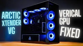 Arctic Xtender VG | Vertical RTX 4090/5090 Fitment (Solution No.1)