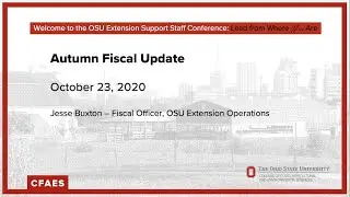 Autumn Fiscal Update