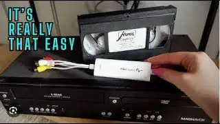 How To Convert VHS Cassette to Digital | Analog to Digital | El Gato | COMPLETE TUTORIAL