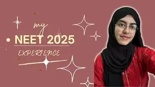 &ldquo;4 Years of Hard Work for 3 Hours &ndash; My NEET 2025 experience&rdquo;