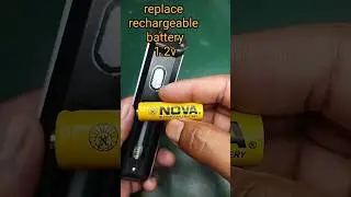 Hair trimmer repair battery wiring in Hindi