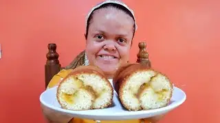 BRAZO GITANO En Sartén y sin batidora!!// EL MAS FÁCIL DEL MUNDO ¡riquísimo!