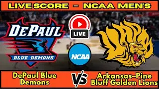 🔴 DePaul Blue Demons vs Arkansas&ndash;Pine Bluff Golden Lions | NCAA Men&rsquo;s Basket Live Score Update Dec 6