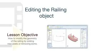 Edificius Tutorial - Edit the Railing - ACCA Software