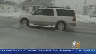 Flooding Concerns As Winter Storm Batters The Jersey Shore
