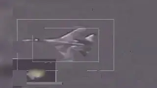 Russian Su-35 unsafe and unprofessional intercept with a U.S. F-16 Fighting Falcon