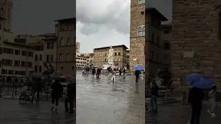 Piazza della Signoria Florence Italy 🇮🇹 #punjabi #travel #fypシ゚viral #florenceitaly #michaelangelo