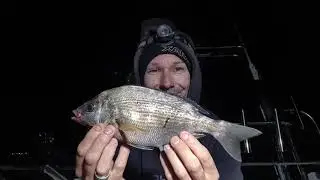 Hill Head Bream and Bass Fishing At Night Boat Fishing Southcoast United Kingdom 🇬🇧