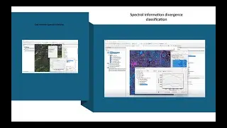 Spectra generation and Spectral information divergence classification in ENVI 5 7