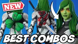BEST COMBOS FOR *NEW* GAMORA SKIN (GAMORA BUNDLE)! - Fortnite