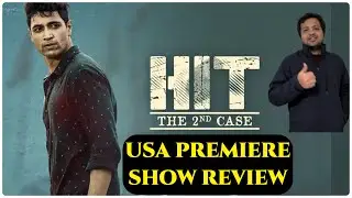 HIT 2 Review | HIT THE 2nd CASE | USA Premier Show | Adivi sesh | Nani