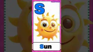 ABCD English Alphabets Shorts 🔤 | Learn Letters Quickly #abcshorts  #kidslearning