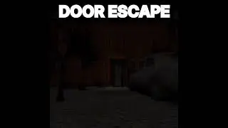Door Escape | Granny Ke Ghr Se Baag Gya Me | #granny #grannygame #granny2 #shorts #viralshort
