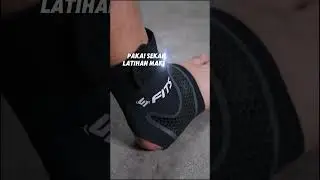Stabilkan langkah, maksimalkan performa. Ankle support wrap siap jaga pergelanganmu! 🦶🔥