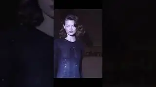 Vintage Vogue: Shalmo Harlow Struts the Calvin Klein Runway | 1992 Fashion Flashback!