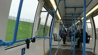 Luton Airport DART Shuttle Ride 12 April 2024
