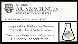 UV-vis Spectroscopy Video 4: Unknown Abs to Concentration