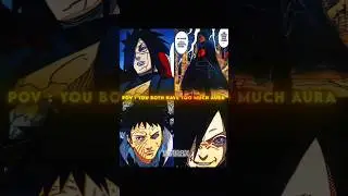Two shadows shaping the ninja world&rsquo;s fate ⚔️🔥 #Obito #Madara #Uchiha #Naruto #AnimeEdit #Shinobi