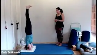 Eka Pada Yoga Class with Inversions