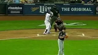 Eric Thames connects for a solo home run
