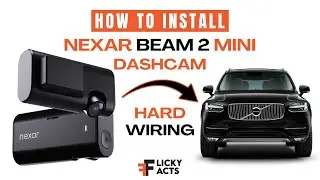 How to Install Using HardWiring: Nexar Beam 2 Mini DashCam | Step by Step Guide