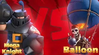 Clash Royale Gameplay: 73 HP Left, Balloon vs Mega Risk!
