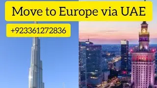 Schengen Visa||UAE door to Europe||Europe entry || Europe Jobs || @flashconsultancy
