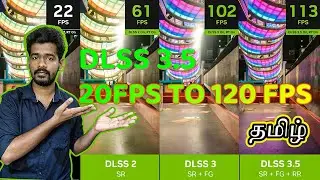 NVIDIA DLSS 3.5 Ray Reconstruction AI Explained in Tamil