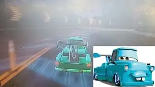 Cars 2 The Video Game | Tokyo Mater - Race Mode (8 Racers) | Imperial Tour 9 Laps 
