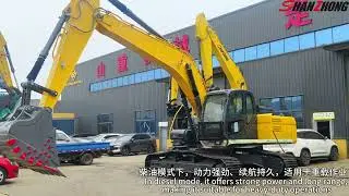 Dual-Power Crawelr Excavator#shanzhong #excavator #construction #crawler #factory #machine #china